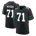 NY.Jets #71 Josh Myers Player Black Legacy Home Game Odoa Stitched Jerseys
