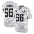 IN.Colts #56 Quenton Nelson Player Arctic Camo Salute To Service Limited Game Odoa Stitched Jerseys