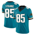 J.Jaguars #85 Brenton Strange Player Teal Prowler Throwback Vapor F.U.S.E. Limited Home Game Odoa Stitched Jerseys