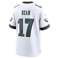 Odoa P.Eagles #17 Nakobe Dean White Game Jersey
