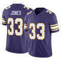 M.Vikings #33 Aaron Jones Sr. Player Purple Limited Classic Vapor F.U.S.E. Home Game Odoa Stitched Jerseys