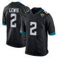 J.Jaguars #2 Jourdan Lewis Player Black Home Game Odoa Stitched Jerseys