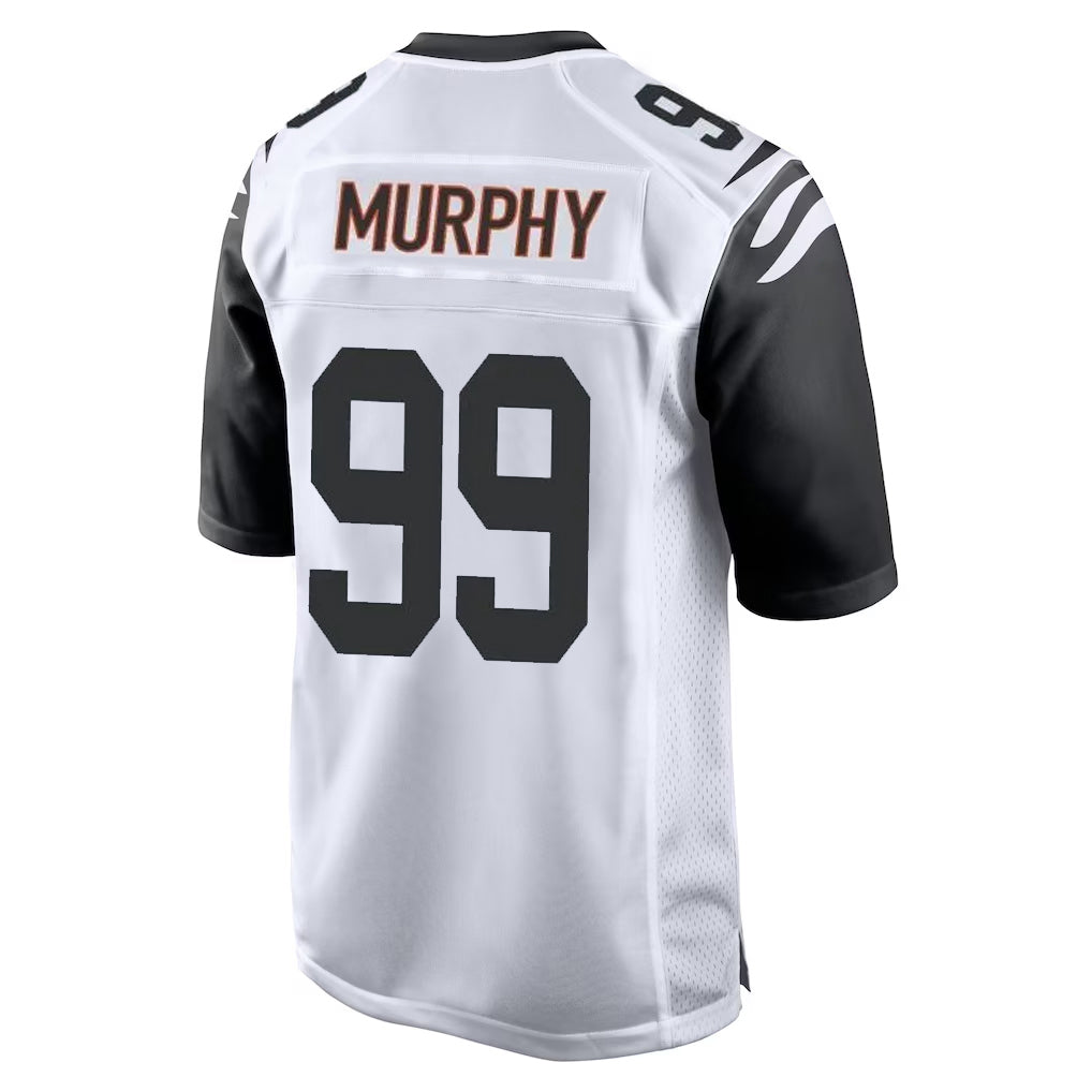 C.Bengals #99 Myles Murphy Player White Alternate Home Game Odoa Stitched Jerseys