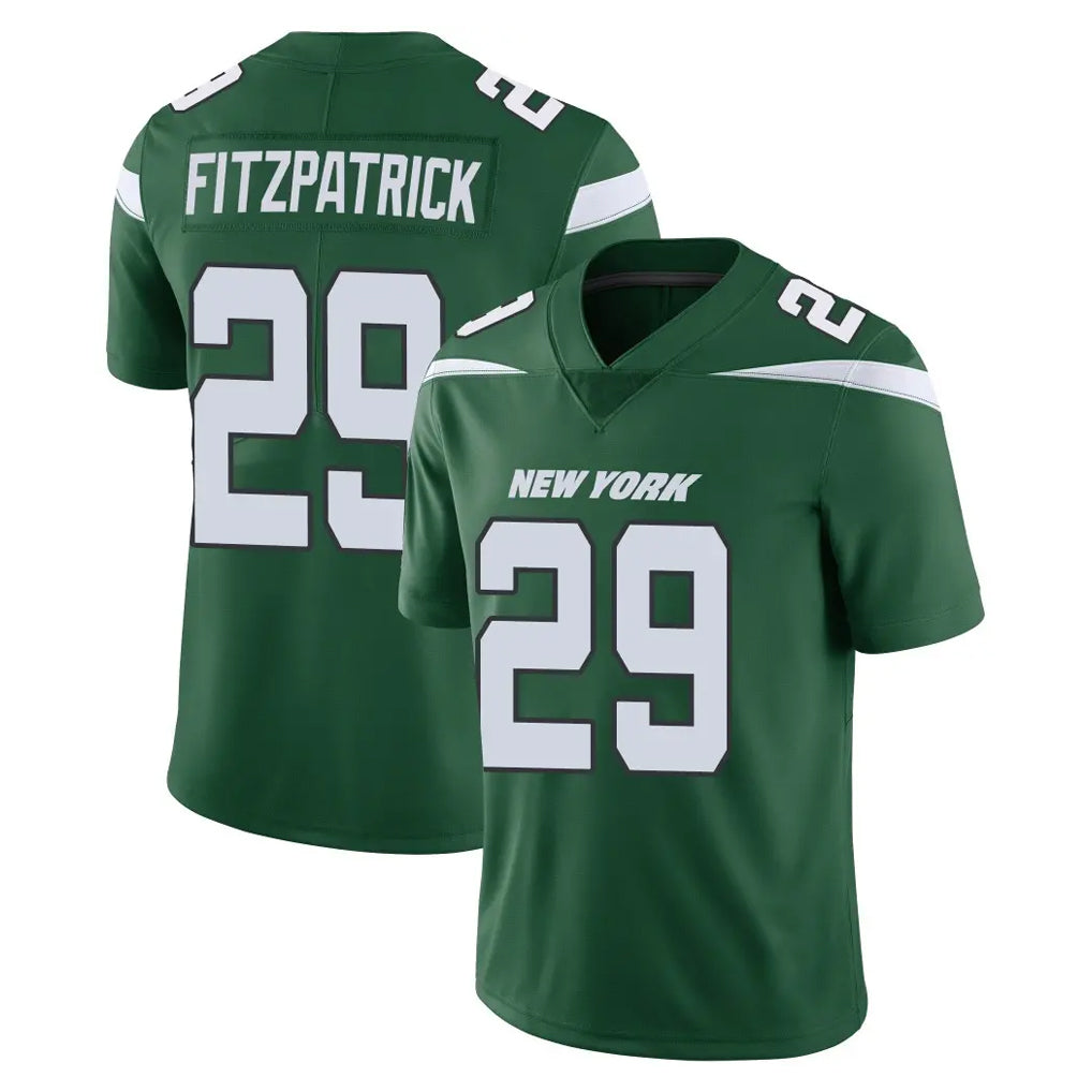 NY.Jets #29 Minkah Fitzpatrick Player Green Limited Vapor Home Game Odoa Stitched Jerseys
