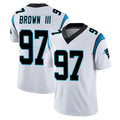 C.Panthers #97 Bobby Brown III Player White Vapor Untouchable Limited Game Odoa Stitched Jerseys