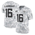 J.Jaguars #16 Trevor Lawrence Player Arctic Camo Salute To Service Limited Game Odoa Stitched Jerseys