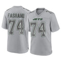 NY.Jets #74 Olu Fashanu Player Gray Limited Atmosphere Fashion Home Game Odoa Stitched Jerseys