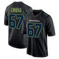 S.Seahawks #67 Charles Cross Player Black Limited Fashion Home Game Odoa Stitched Jerseys