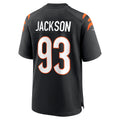 Odoa C.Bengals #93 McKinnley Jackson Black Game Jersey