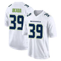 S.Seahawks #39 Ty Okada Player White Tundra Fashion Home Game Odoa Stitched Jerseys