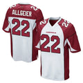 A.Cardinals #22 Tyler Allgeier Player White Cardinal Home Game Odoa Stitched Jerseys