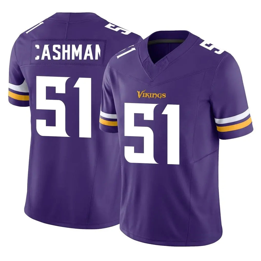 M.Vikings #51 Blake Cashman Player Purple Limited Vapor F.U.S.E. Home Game Odoa Stitched Jerseys