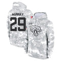 J.Jaguars #29 Eric Murray Player Arctic Camo Salute to Service Hoodies Limited Game Odoa Stitched Jerseys