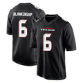 H.Texans #6 Reed Blankenship Player Carbon Black Fashion Home Game Odoa Stitched Jerseys
