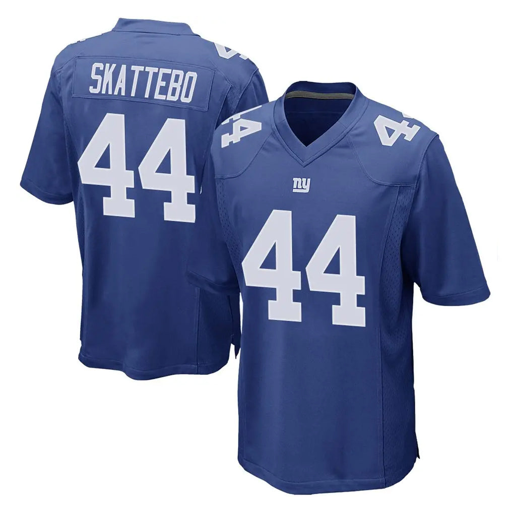 NY.Giants #44 Cam Skattebo Player Royal Home Game Odoa Stitched Jerseys