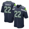 S.Seahawks #22 Rashid Shaheed Player Navy Home Game Odoa Stitched Jerseys