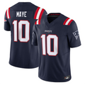 Odoa NE.Patriots #10 Drake Maye Navy Vapor F.U.S.E. Limited Stitched Jerseys