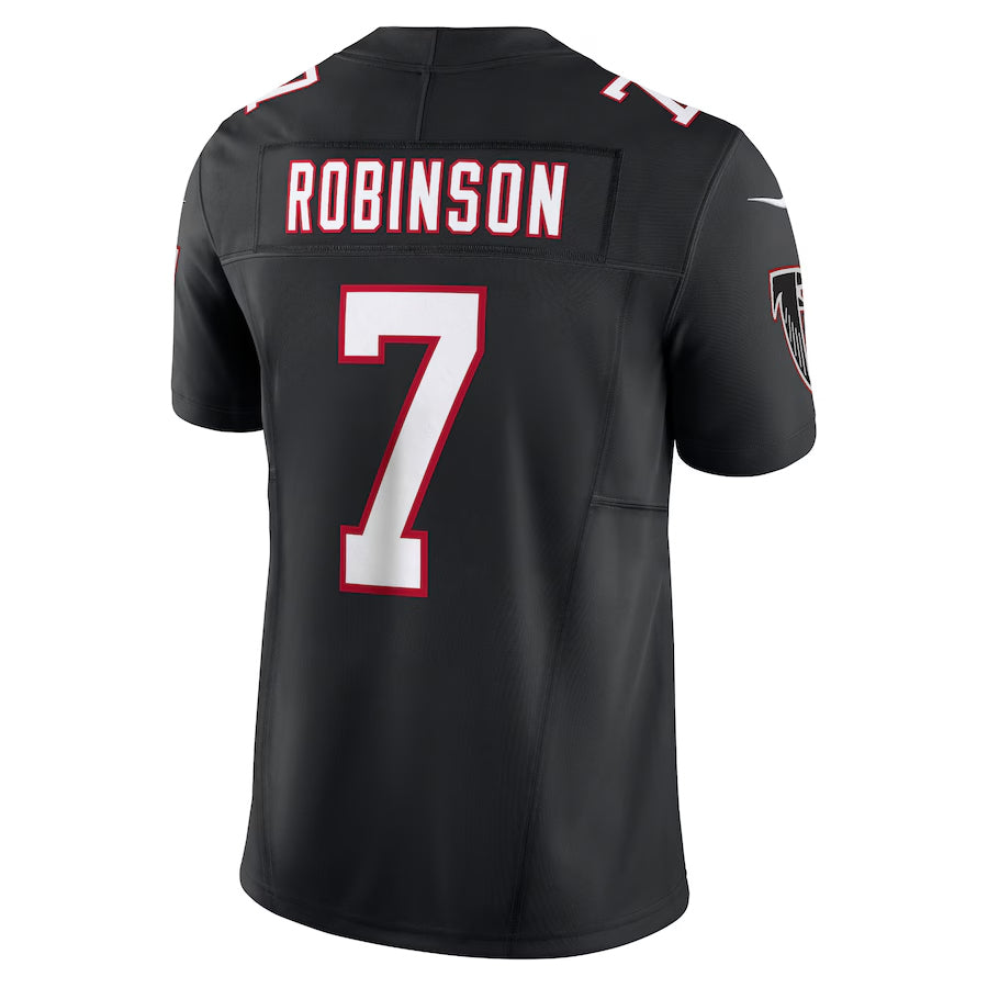 A.Falcons #7 Bijan Robinson Player Black Alternate Vapor F.U.S.E. Limited Odoa Stitched Jerseys