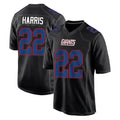 NY.Giants #22 Najee Harris Player Carbon Fashion Limited Home Game Odoa Stitched Jerseys