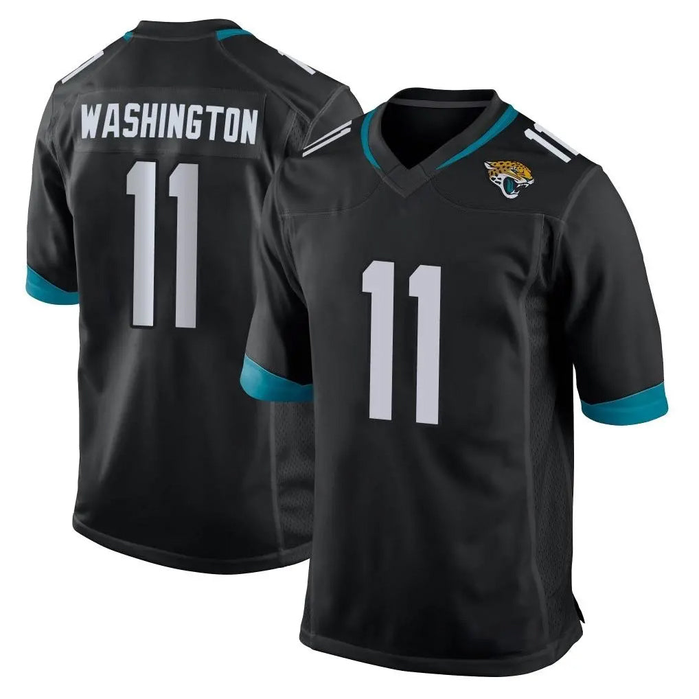J.Jaguars #11 Parker Washington Player Black Home Game Odoa Stitched Jerseys