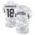 A.Cardinals #18 Marvin Harrison Jr. Player Salute to Service Hoodies & T-Shirts Odoa Stitched Jerseys