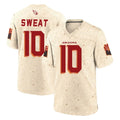 A.Cardinals #10 Josh Sweat Player Cream Rivalries Collection Game Odoa Stitched Jerseys