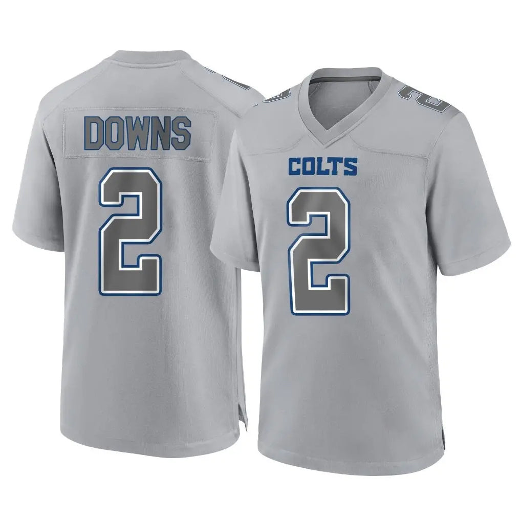 IN.Colts #2 Josh Downs Player Gray Atmosphere Fashion Home Game Odoa Stitched Jerseys