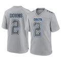 IN.Colts #2 Josh Downs Player Gray Atmosphere Fashion Home Game Odoa Stitched Jerseys