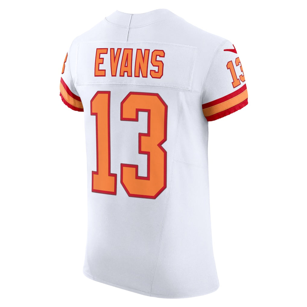 Odoa TB.Buccaneers #13 Mike Evans White The '76 Jersey Vapor F.U.S.E. Elite Jersey