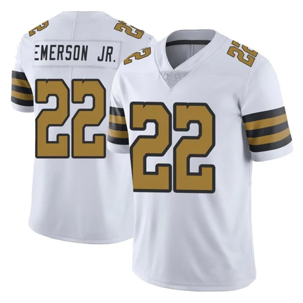 NO.Saints #22 Martin Emerson Jr. Player White Limited Color Rush Home Game Odoa Stitched Jerseys