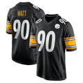 P.Steelers #90 T.J. Watt Player Black Home Game Odoa Stitched Jerseys
