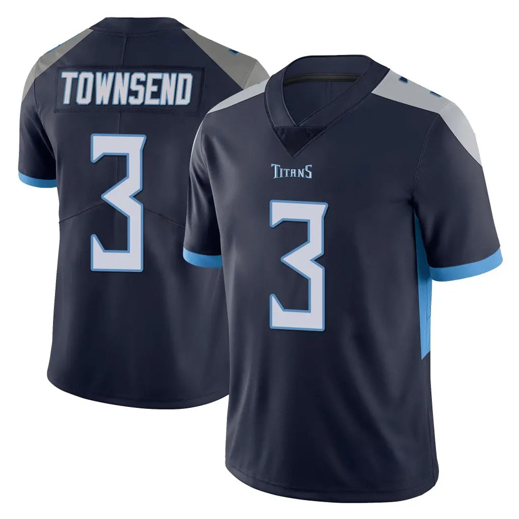 T.Titans #3 Tommy Townsend Player Navy Limited Vapor Untouchable Home Game Odoa Stitched Jerseys