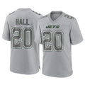 NY.Jets #20 Breece Hall Player Gray Limited Atmosphere Fashion Home Game Odoa Stitched Jerseys