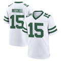 NY.Jets #15 Adonai Mitchell Player White Legacy Home Game Odoa Stitched Jerseys