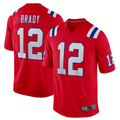 Odoa NE.Patriots #12 Tom Brady Player Red Game Stitched Jerseys
