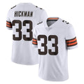 C.Browns #33 Ronnie Hickman Player White Vapor Untouchable Limited Home Game Odoa Stitched Jerseys