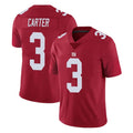 NY.Giants #3 Abdul Carter Player Red Limited Vapor Untouchable Home Game Odoa Stitched Jerseys