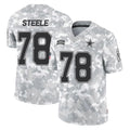 D.Cowboys #78 Terence Steele Player Arctic Camo Salute to Service Limited Home Game Odoa Stitched Jerseys