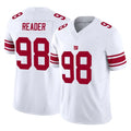 NY.Giants #98 DJ Reader Player White Limited Vapor F.U.S.E. Home Game Odoa Stitched Jerseys