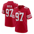 SF.49ers #97 Nick Bosa Player Red Game Home Odoa Stitched Jerseys