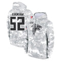 A.Falcons #52 Samson Ebukam Player Camo Arctic Salute to Service Hoodies Limited Odoa Stitched Jerseys