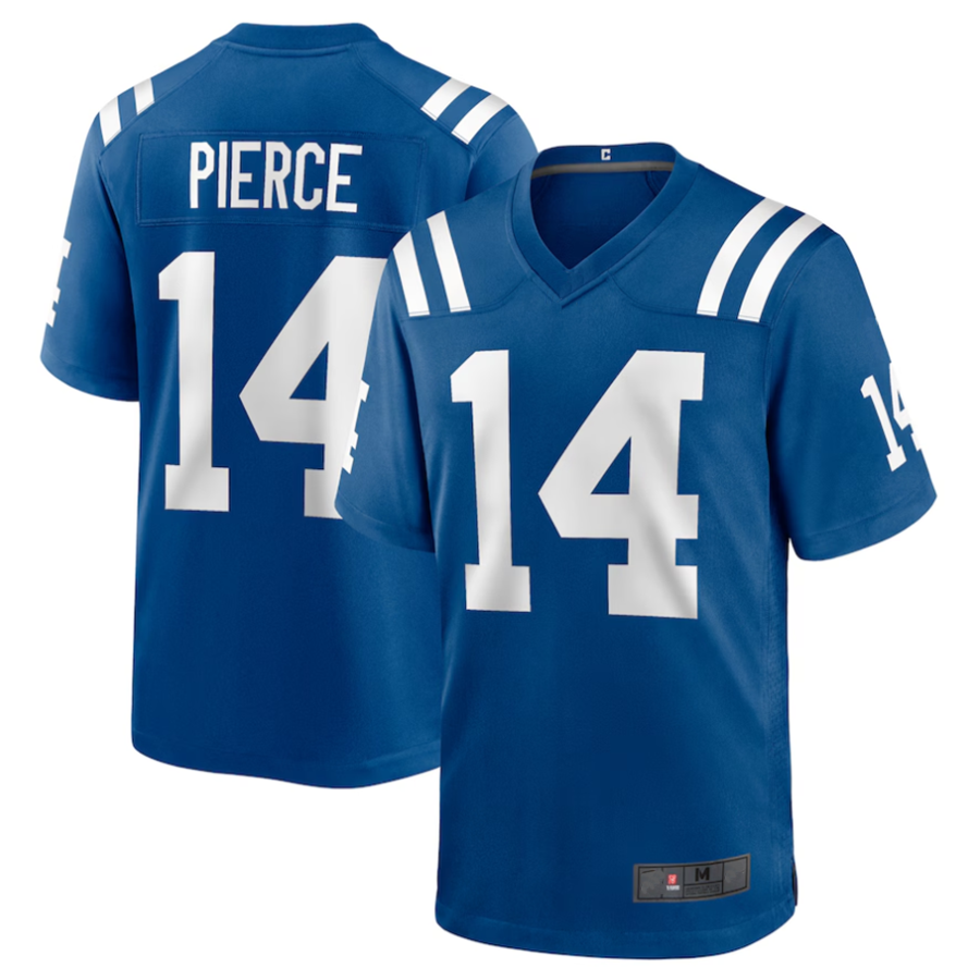 Odoa #14 Alec Pierce Player IN.Colts Player Game Stitched Jerseys - Royal