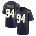 LA.Chargers #94 Dalvin Tomlinson Player Navy Home Game Odoa Stitched Jerseys
