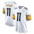 P.Steelers #11 Michael Pittman Jr. Player White Home Game Odoa Stitched Jerseys