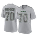 NY.Jets #70 Armand Membou Player Gray Limited Atmosphere Fashion Home Game Odoa Stitched Jerseys