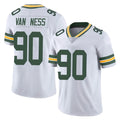 GB.Packers #90 Lukas Van Ness Player White Vapor Untouchable Limited Home Game Odoa Stitched Jerseys