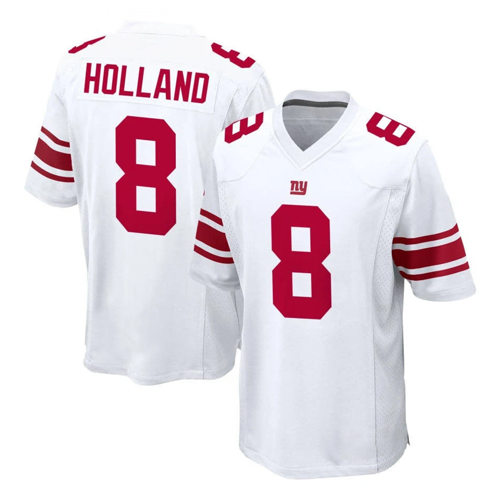 NY.Giants #8 Jevon Holland Player White Home Game Odoa Stitched Jerseys