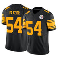 P.Steelers #54 Zach Frazier Player Black Limited 2nd Alternate Vapor F.U.S.E. Home Game Odoa Stitched Jerseys