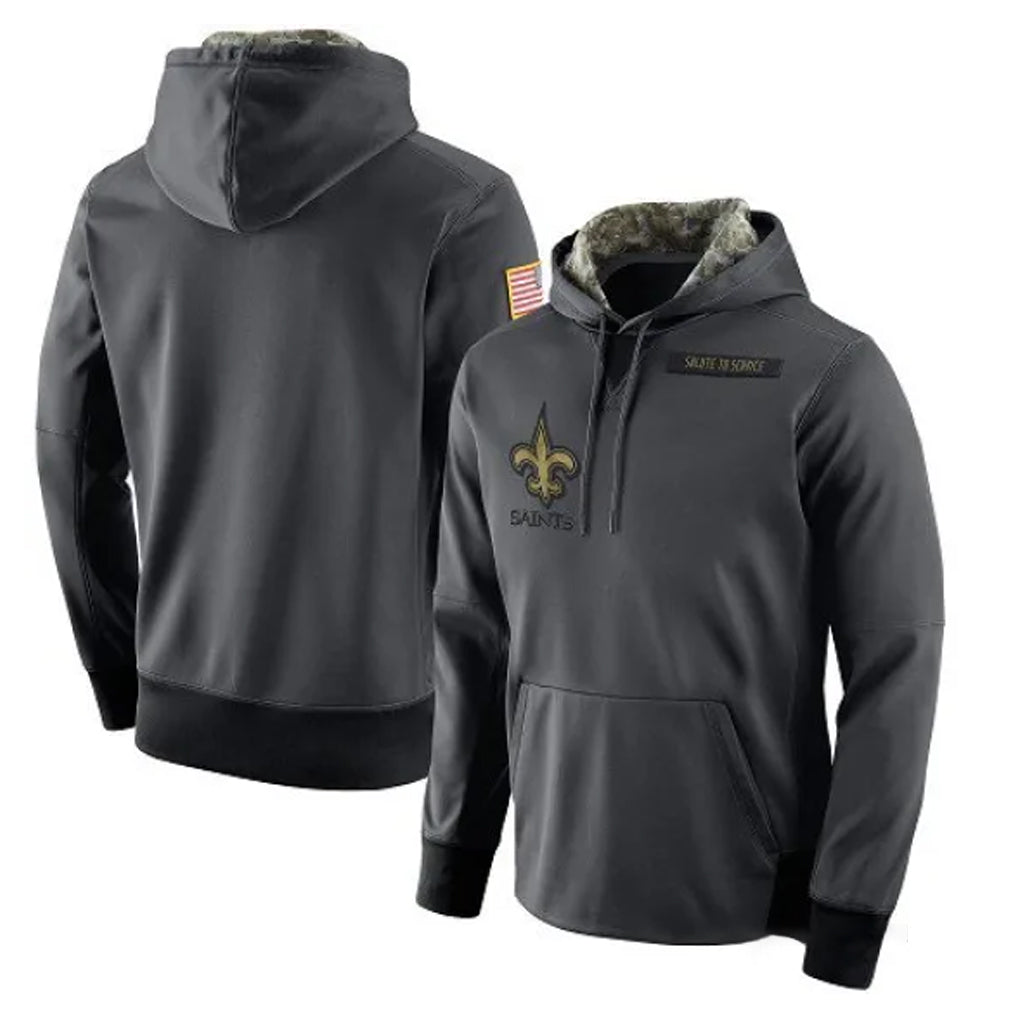 NO.Saints ## Saints Blank Player Gray Pullover Hoodies Limited Odoa Stitched Jerseys