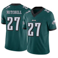 P.Eagles #27 Quinyon Mitchell Player Team Color Green Limited Vapor F.U.S.E. Home Game Odoa Stitched Jerseys